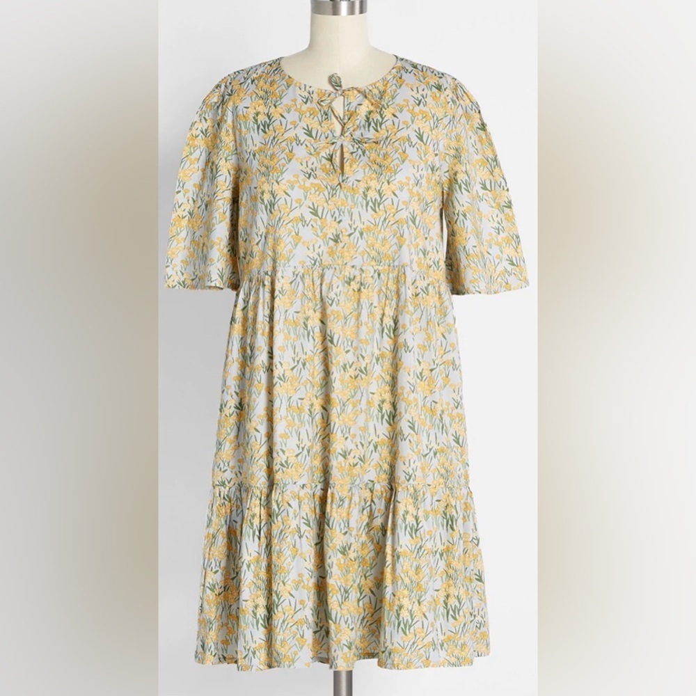 NWT MODCLOTH X MATA TRADERS Sz. S. FUN, FLIRTY, VERSATILE, TIERED. - Picture 1 of 2
